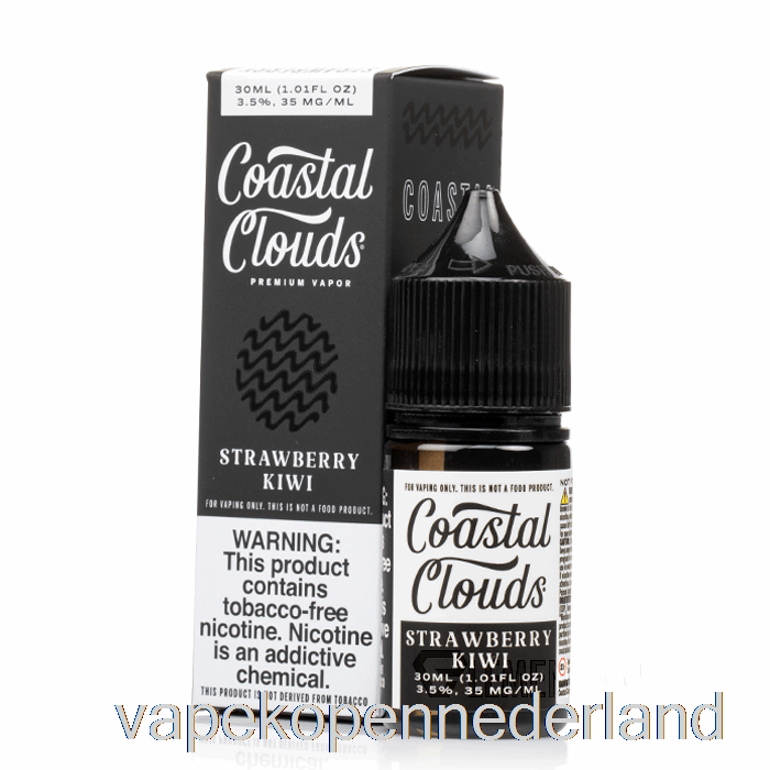Vape Nederland Aardbei Kiwizout - Kustwolken Co. - 30 Ml 50 Mg